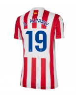 Ženske Nogometnih dresov Atletico Madrid Julian Alvarez #19 Domači 2025-26 Kratki rokavi Ženske Nogometnih dresov Atletico Madrid Julian Alvarez #19 Domači 2025-26 Kratki rokavi